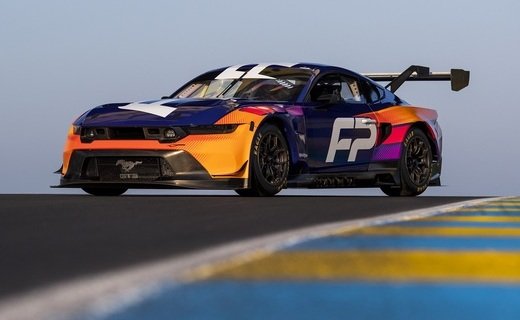 Гоночный дебют нового гоночного Ford Mustang GT3 состоится в 2024 году