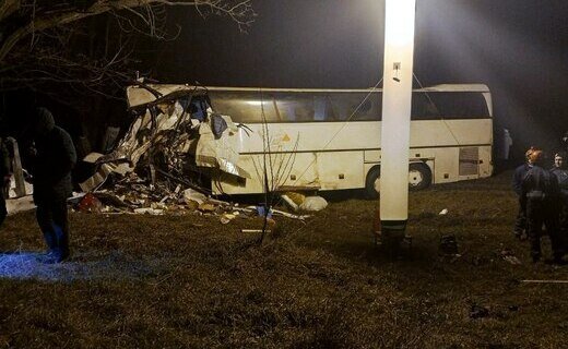 Смертельное ДТП с участием рейсового автобуса произошло ночью 28 января в Павловском районе Кубани