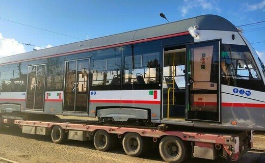 "Краснодарское трамвайно-троллейбусное управление" получило первый белорусский трамвай