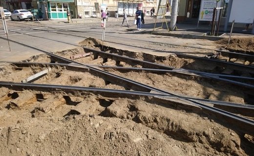 Инициатива строительства трамвайных веток поступила в администрацию Краснодара от компании "Синара-ГТР Краснодар"