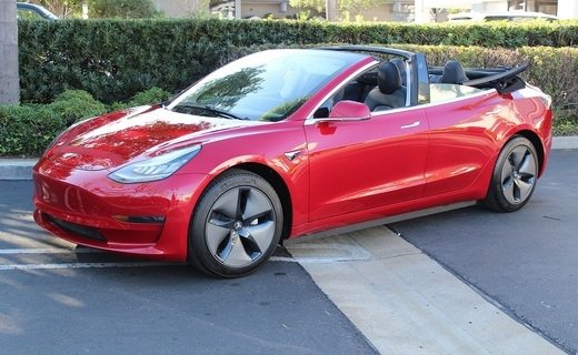 Открытая версия электромобиля от фирмы из США обойдётся в 29 500 долларов