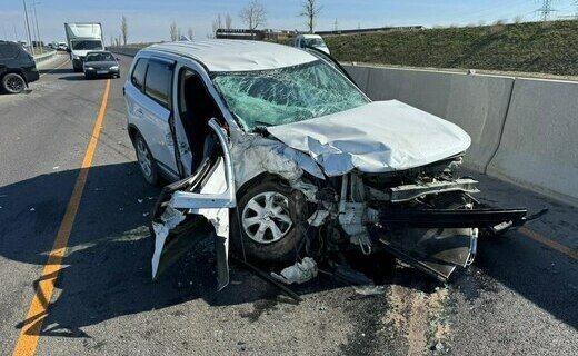 Авария с участием шести автомобилей произошла в Темрюкском районе Кубани днём 19 марта