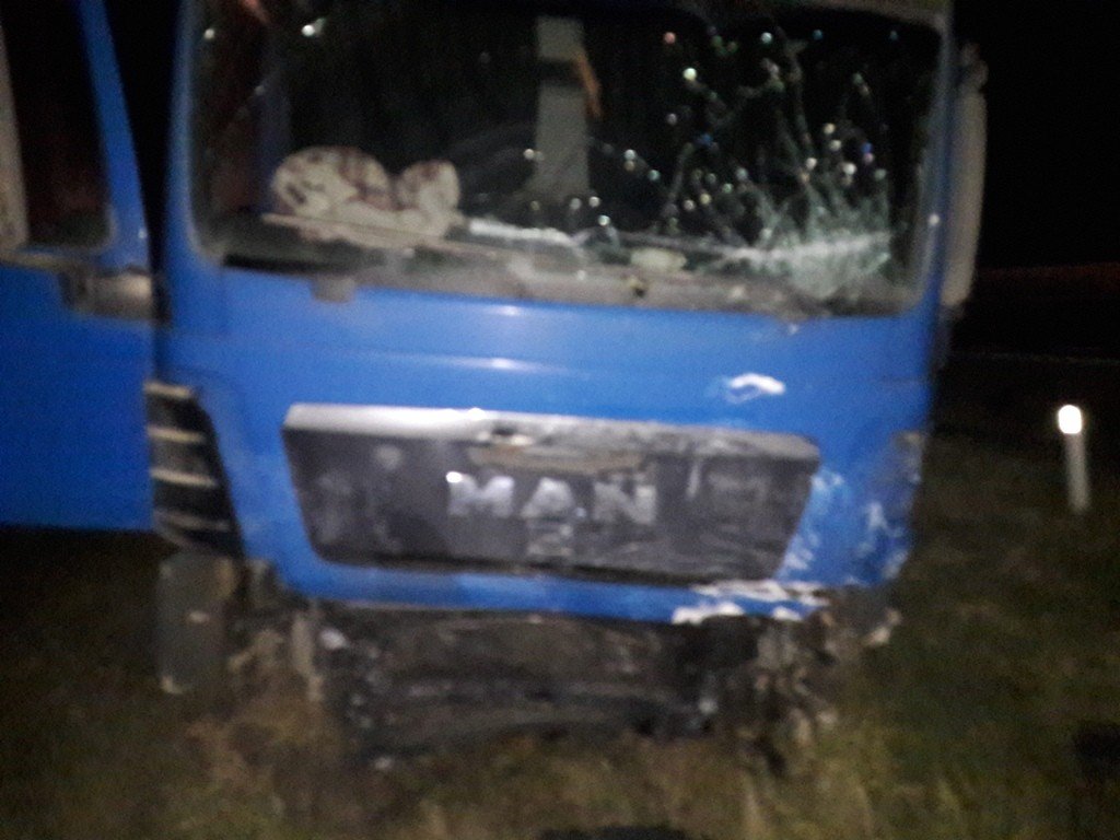 В Краснодарском крае при столкновении с МАНом умер шофёр легковушки
