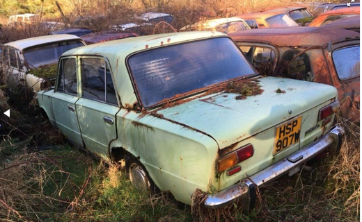 В Англии найдена свалка с советскими автомобилями различных моделей