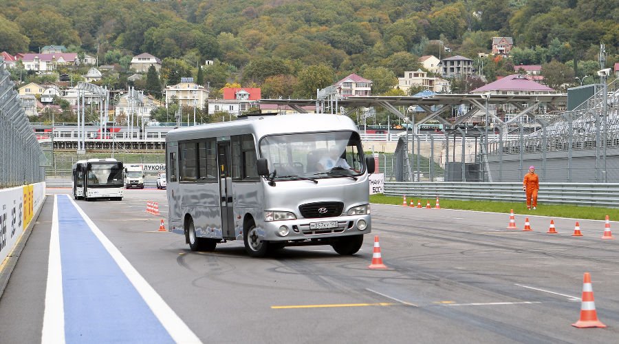 В Сочи на трассе «Формулы-1» будут состязаться автобусы