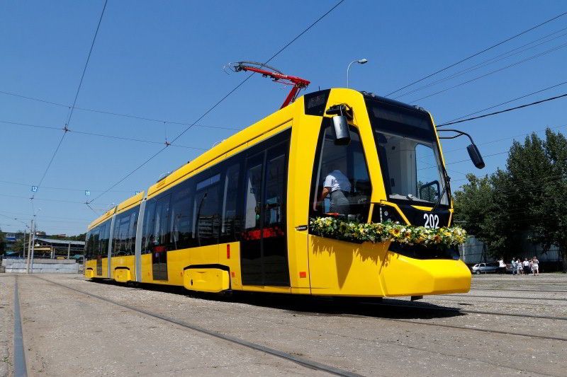 Трамвай «Метелица» прибыл в Краснодар