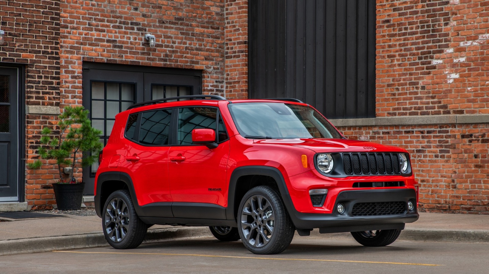 Jeep Renegade синий