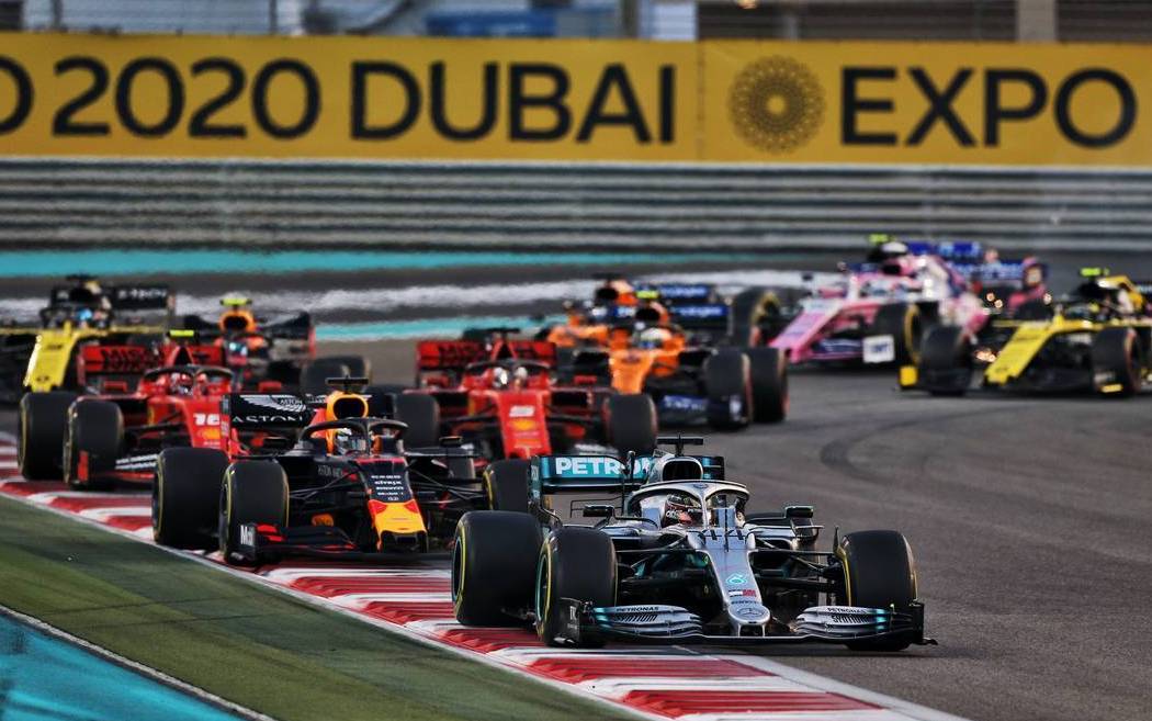 Гран-при Абу-Даби 2019. Старт