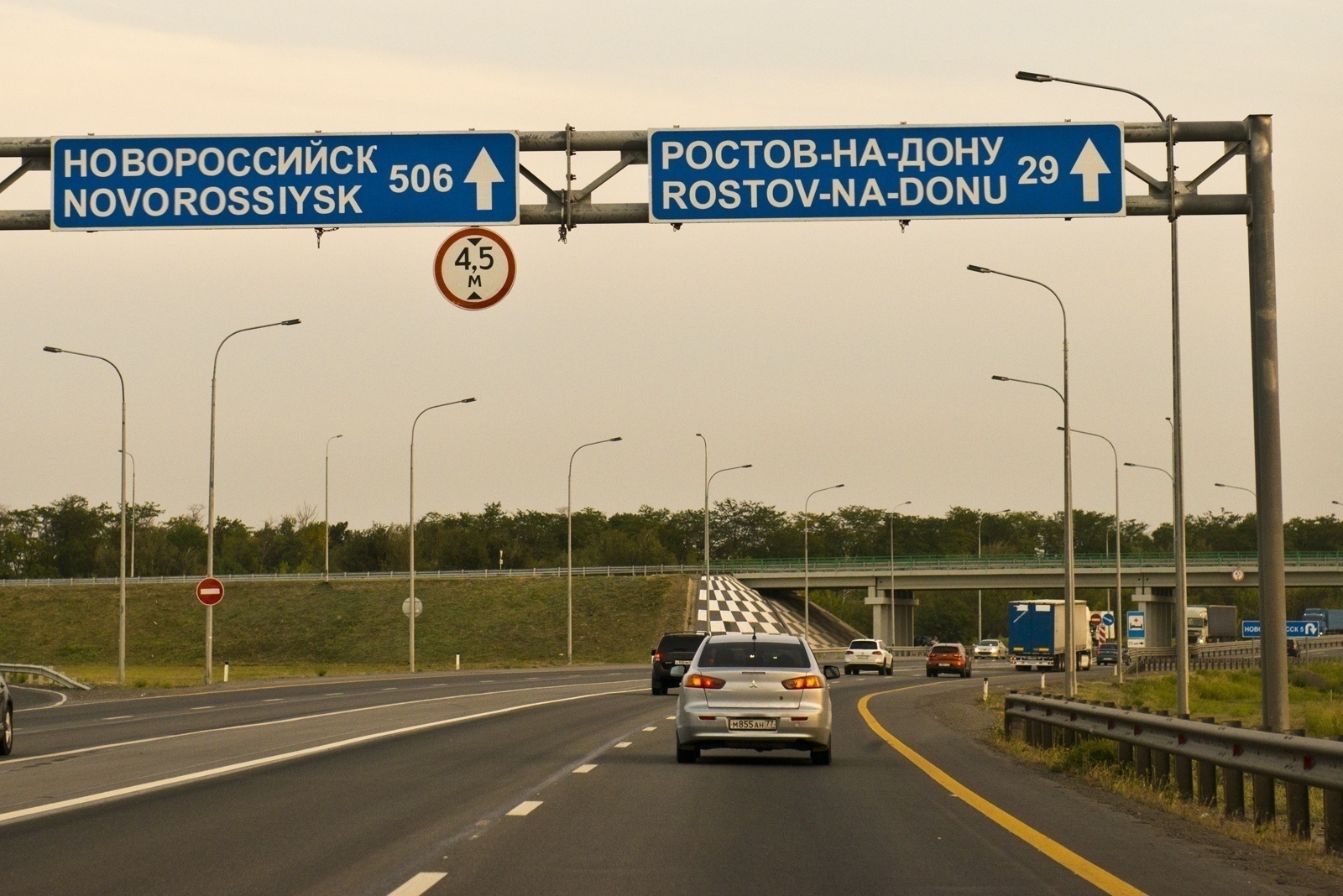 План объезда аксая на м4 дон