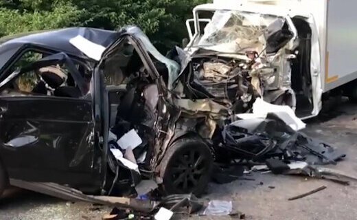 Установлены личности погибших в результате столкновения Lada Priora и "ГАЗели" на автодороге "Курганинск - Армавир"