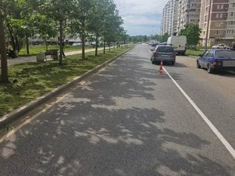 На участке проспекта имени Знаменского в Краснодаре произошло два ДТП