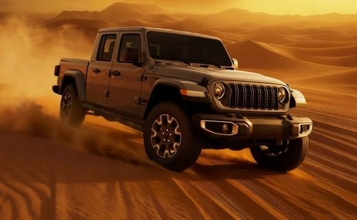 Пикап Jeep Gladiator впервые получил роскошную версию Sahara, ранее доступную только внедорожнику Wrangler