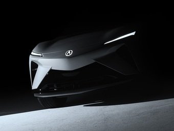 Acura показала новое фото электрокроссовера RSX