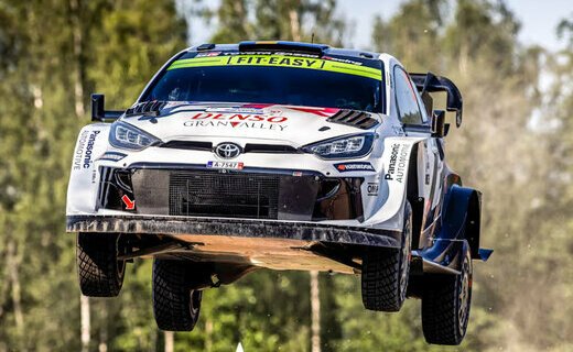 Пилот команды Toyota Gazoo Racing WRT Оливер Сольберг стал победителем "Ралли Эстония 2025"