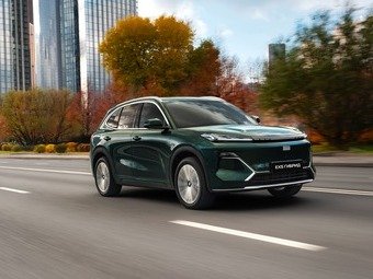 Geely EX5 Гибрид получил награду премии «ТОП-5 АВТО»