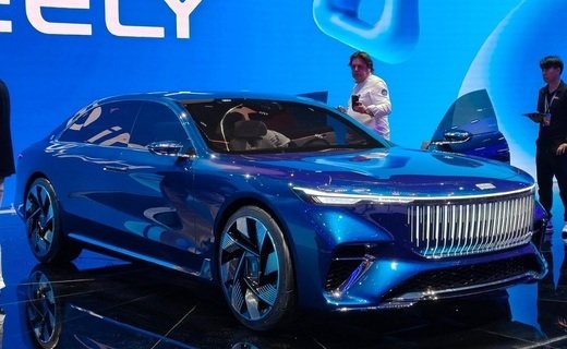 Компания Geely представила на Пекинском международном автосалоне концепт второго поколения Galaxy Light