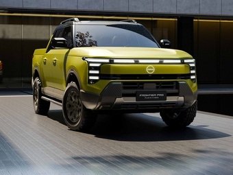 Представлен гибридный пикап Nissan Frontier Pro