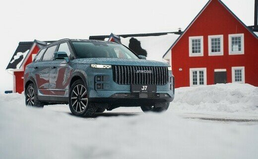 JAECOO J7 – для увлекательных зимних путешествий