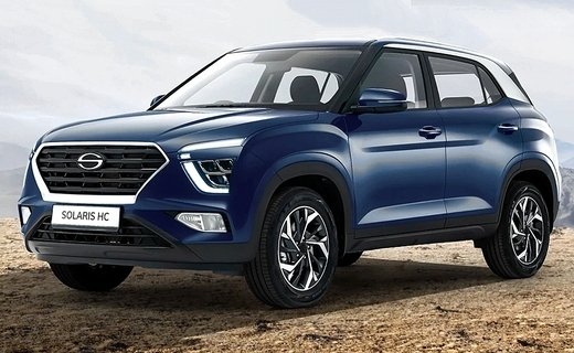 В России кроссовер Solaris получил новые опции, раньше это была Hyundai Creta