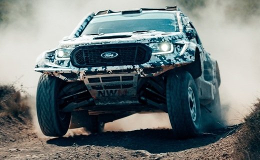 Ford, M-Sport и Neil Woolridge Motorsport выступят на ралли "Дакар 2024" на спецверсии пикапа Ford Ranger