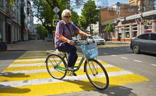 Первые обособленные велодорожки появились в Краснодаре по обеим сторонам улицы Северной