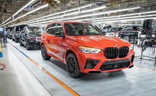 На американском заводе BMW в Спартанбурге выпустили юбилейный автомобиль