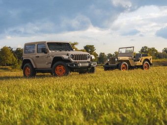 Jeep представила специальную версию Wrangler JL-2A, созданную в честь легендарного Willys CJ-2A