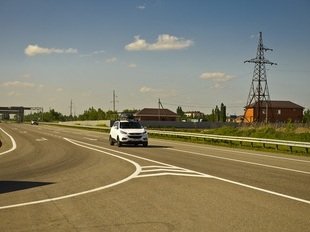 В Краснодарском крае начался ремонт десятикилометрового отрезка трассы Р-217 «Кавказ»