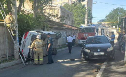 Авария произошла в центре крымской столицы
