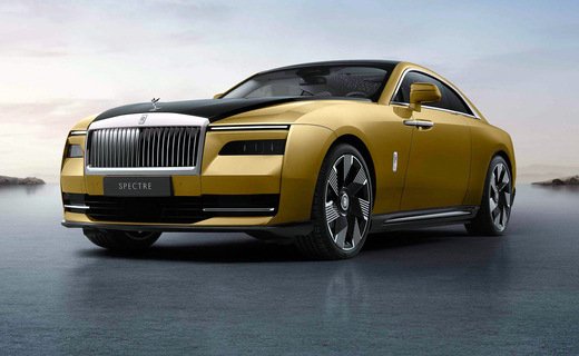 Компания Rolls-Royce представила свой первый серийный электромобиль - купе Spectre