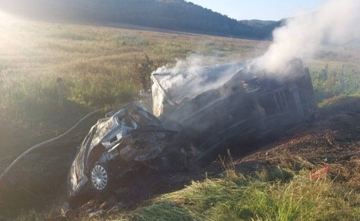 Жёсткая авария произошла 14 сентября в Туапсинском районе Краснодарского края