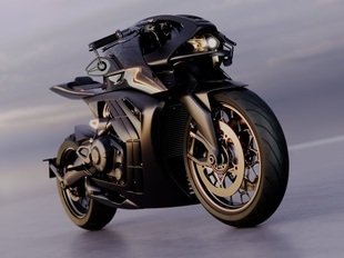 Aston Martin и Brough Superior представили первый дорожный мотоцикл - AMB 002 Roadster
