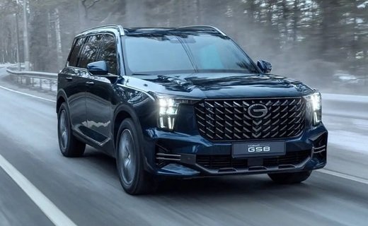 В России объявили добровольный отзыв 16 944 внедорожника GAC GS8