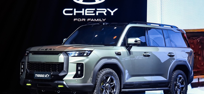 Chery представила новые изображения кроссоверов TIGGO 7 и TIGGO X7