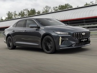 В Россию привезли новую версию бизнес-седана Geely Preface