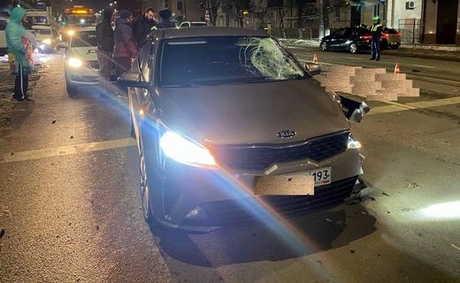 Смертельное ДТП произошло в Краснодаре на улице Северной 25 февраля