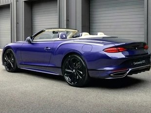 Компания Bentley построила очень фиолетовый Continental GTC Speed