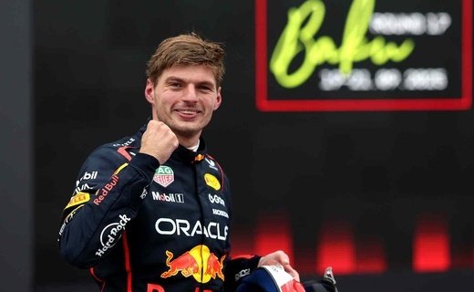 Ферстаппен стал победителем Гран-при Азербайджана 2025, вторым финишировал Рассел, третьим - Сайнс-младший