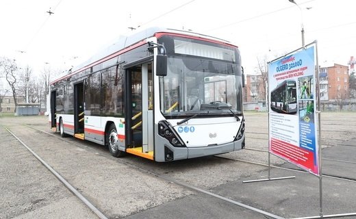 Первый из 60 новых троллейбусов прибыл в Краснодар - машина с увеличенным запасом хода производства "Белкоммунмаш"