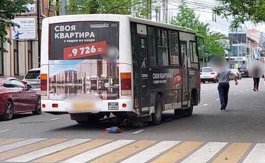 В Краснодаре 13 мая автобус насмерть сбил 83-летнюю женщину, переходившую дорогу по пешеходному переходу