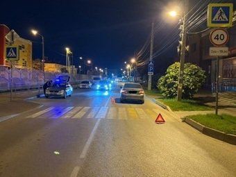 Иномарка сбила несовершеннолетнего пешехода в Краснодаре
