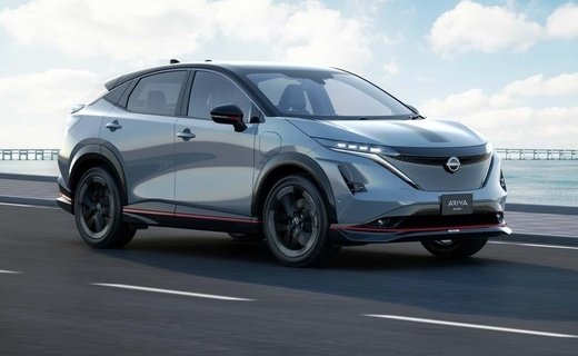 Компания Nissan показала на Токийском автосалоне 2024 года новый вариант электрического кроссовера Ariya