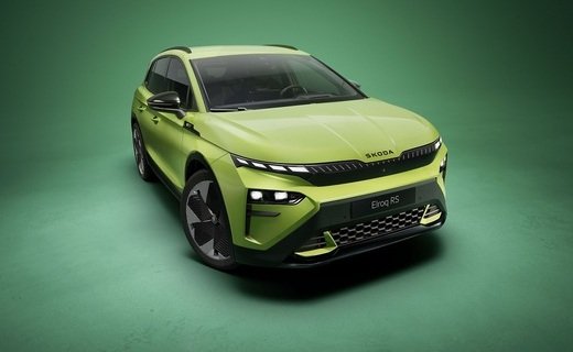 Компания Skoda представила "заряженную" версию электрического кроссовера Elroq - 340-сильный Elroq RS