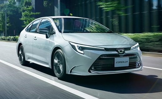 Компания Toyota окончательно отказалась от чисто бензиновых вариантов модели Corolla в Японии