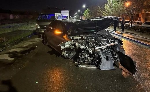 Массовое ДТП, которое устроил 16-летний водитель, произошло в Краснодаре вечером 19 апреля