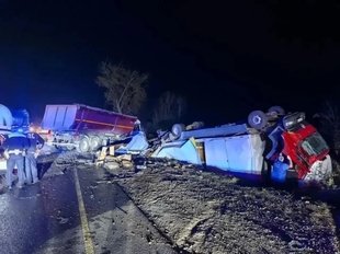 Серьёзная авария произошла на трассе «Краснодар — Верхнебаканский» возле посёлка Ильского.