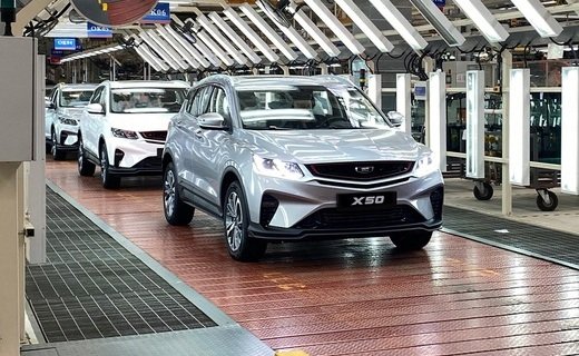 Марка Belgee объявила о выпуске в Белоруссии 100-тысячного автомобиля, им стал кроссовер Belgee X50