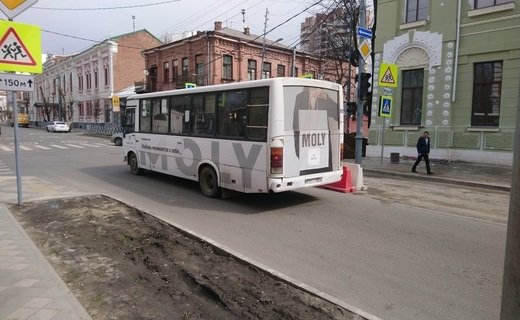В Краснодаре изменили схему движения автобусного маршрута №21