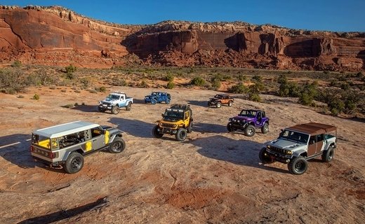 Jeep показал семь внедорожников для ежегодного Пасхального сафари