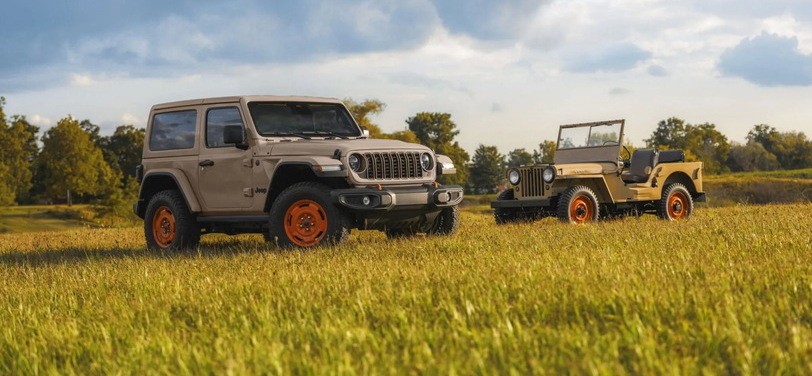 Jeep представила специальную версию Wrangler JL-2A, созданную в честь легендарного Willys CJ-2A